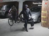 Złodzieje w Bielsku-Białej. Zabrali rower z garażu. Rozpoznajesz ich? 