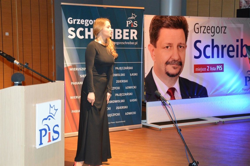 Poseł Grzegorz Schreiber z PiS rozpoczął kampanię konwencją w amerykańskim stylu