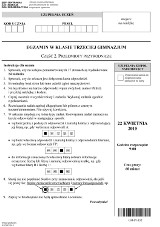 Egzamin gimnazjalny 2015 z matematyki i ścisłych [ARKUSZE PDF, klucz odpowiedzi]