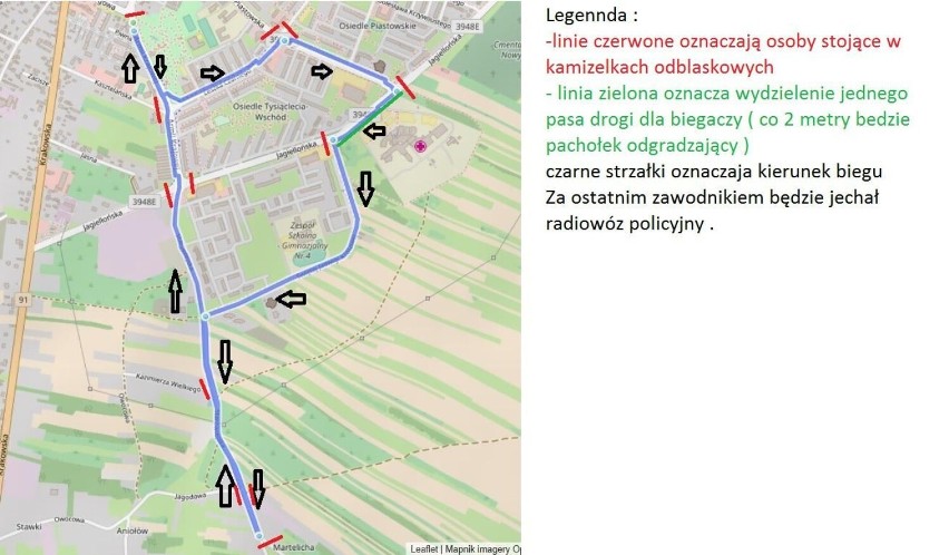 Bieg "Szansa na 5" już w sobotę w Radomsku. Będą utrudnienia w ruchu