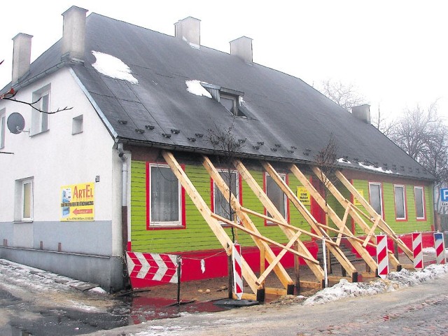 Dom przy Rembowskiego zabezpieczony po eksplozji