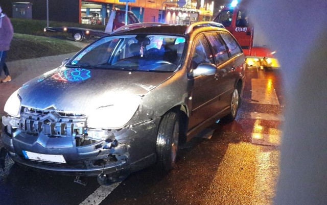 Wypadek w Jastrzębiu na Podhalańskiej