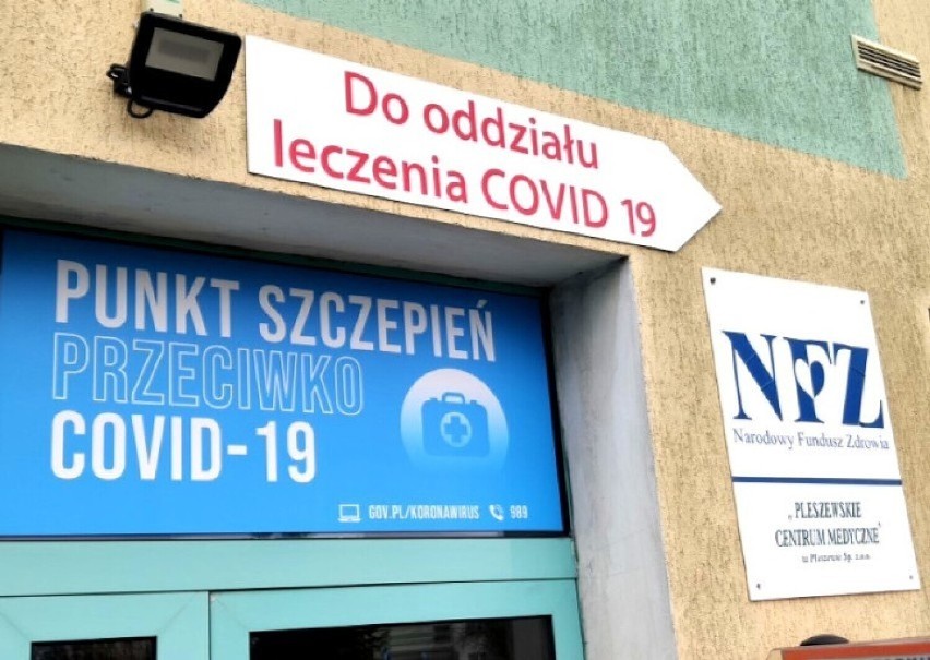 Ilu mieszkańców powiatu pleszewskiego zaszczepiło się przeciw COVID - 19?