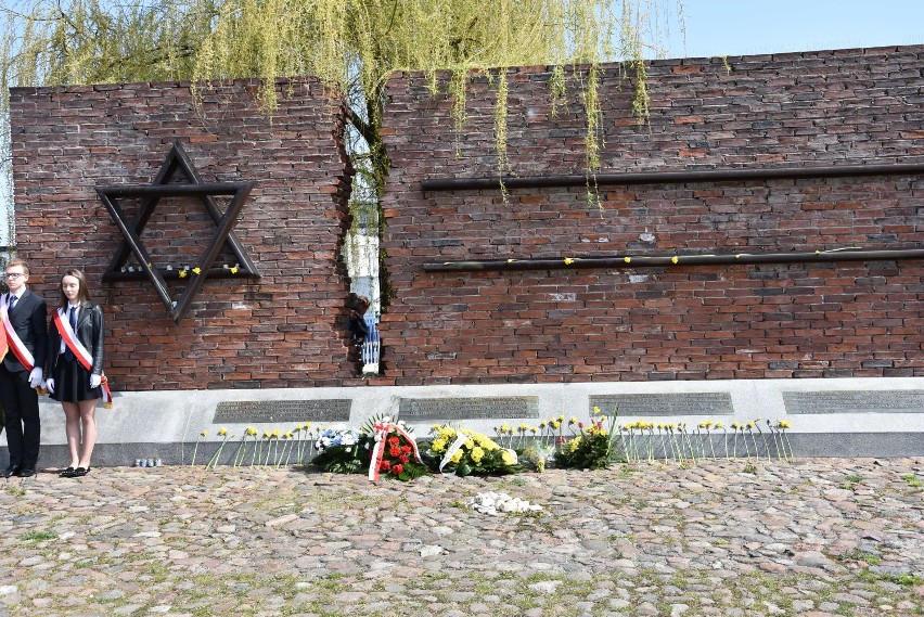 Częstochowa. Uroczystości 76. rocznicy powstania w getcie warszawskim ZDJĘCIA