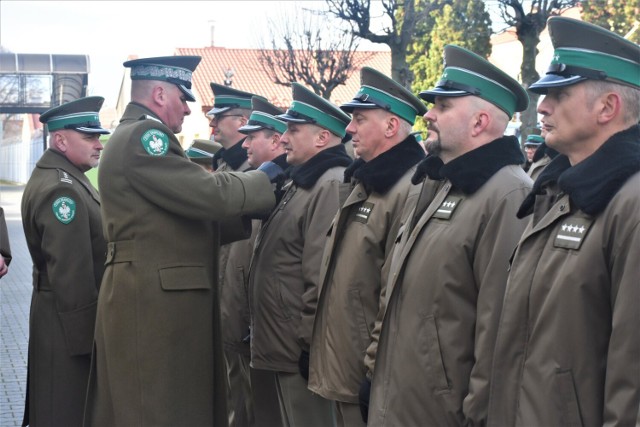 W Bieszczadzkim Oddziale Straży Granicznej wręczono awanse, medale i wyrożnienia.