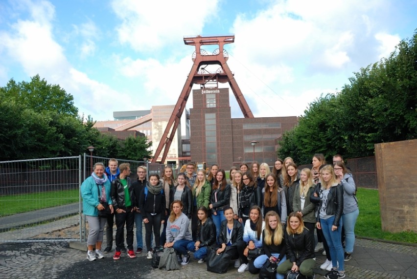 Uczniowie I LO w Kaliszu podczas wizyty w Niemczech