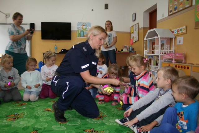 Policjantki z Brodnicy odwiedziły dzieci z SP w Gorczenicy