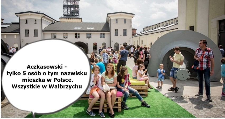 Najrzadsze nazwiska w Wałbrzychu. Są tak bardzo nietypowe, że można je spotkać tylko w Wałbrzychu. Jesteście na liście?