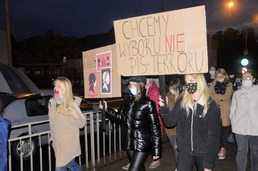 Protest kobiet w Głogowie