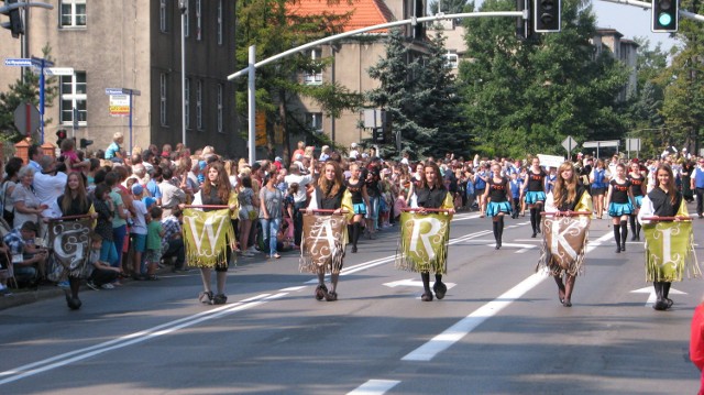 Pochód Gwarkowski podczas tegorocznej edycji święta Tarnowskich Gór