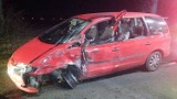 Wypadek na drodze Kowal - Gostynin. Zderzenie samochodu ciężarowego z osobowym