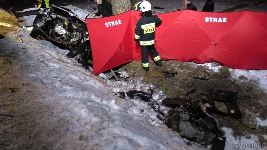 Wypadek w Wierzbięcicach. Dwie osoby nie żyją, dwie są...