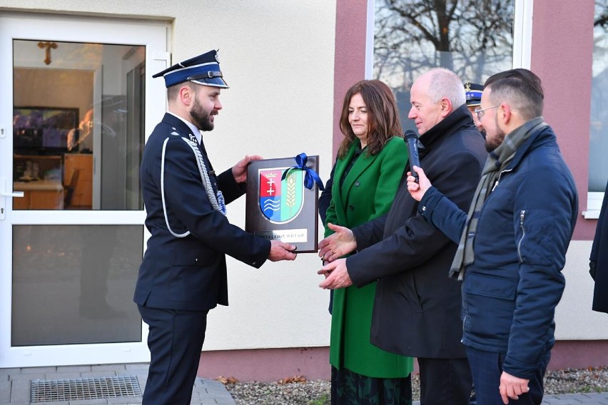 Uroczyste otwarcie rozbudwanej strażnicy