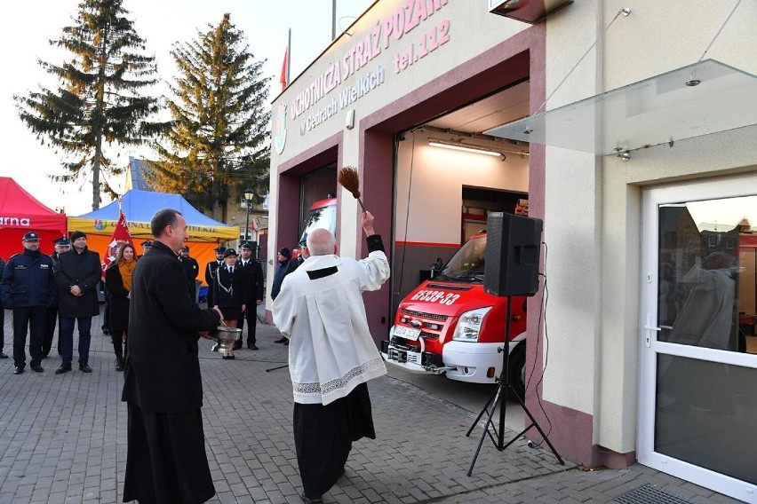 Uroczyste otwarcie rozbudwanej strażnicy