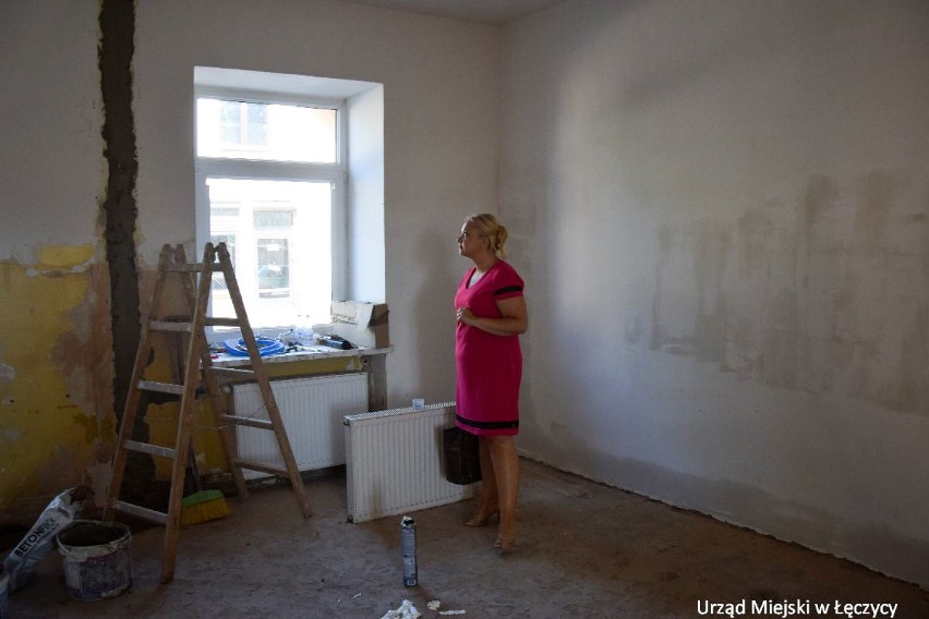 Trwa remont pomieszczeń na potrzeby żłobka w Łęczycy
