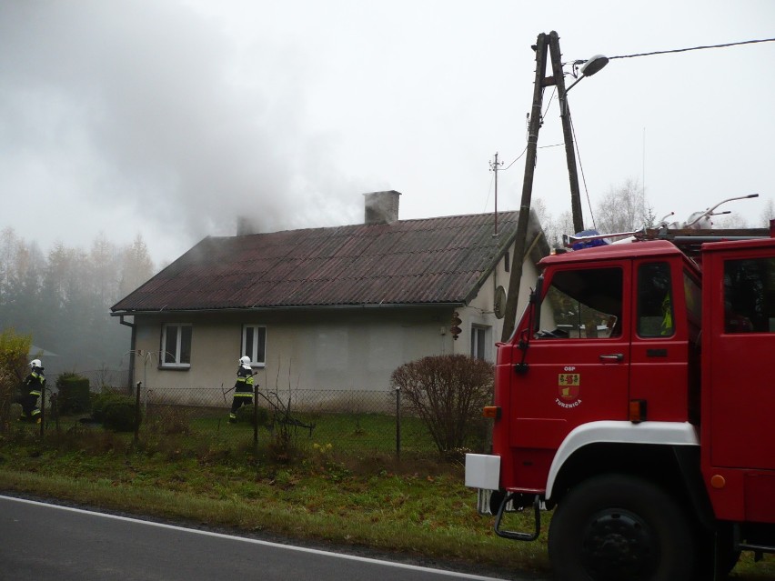 Pożar w miejscowości Wirwajdy