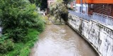 Ulewne deszcze w Bielsku-Białej i regionie. Ponad 60 interwencji strażaków. Rzeka Biała przekroczyła stan alarmowy