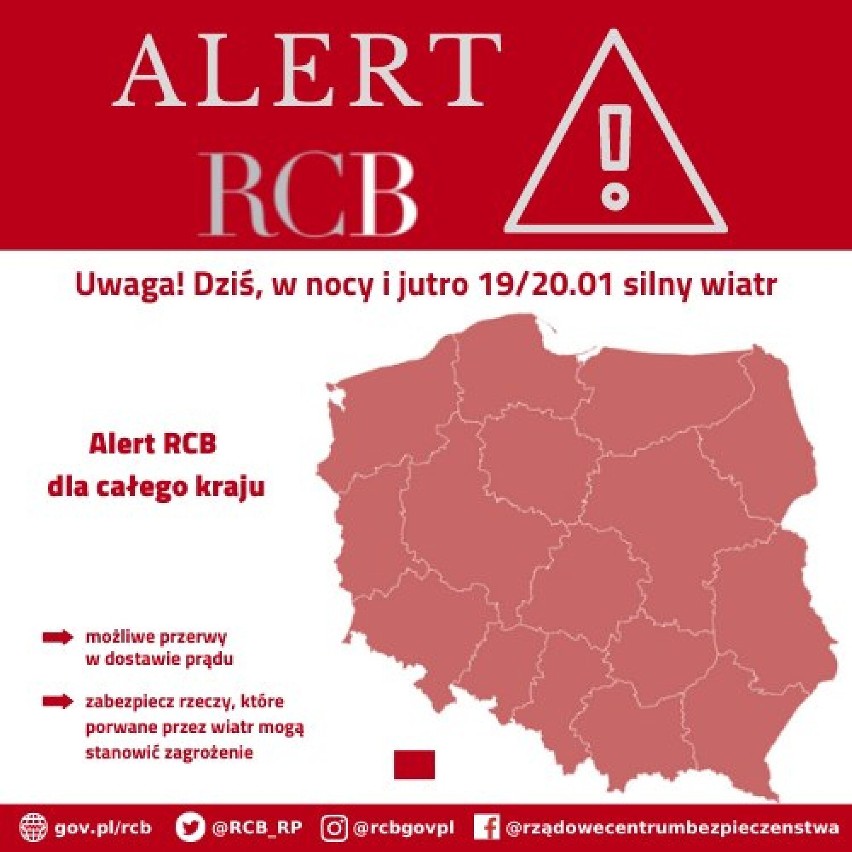 Kolejne ostrzeżenie pogodowe dla Głogowa i regionu. Alert RCB