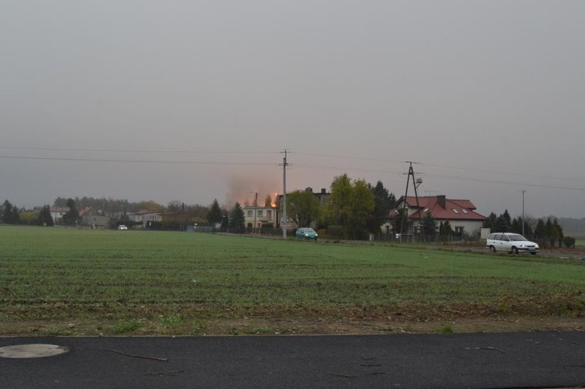 Pożar w Jankowie Przygodzkim