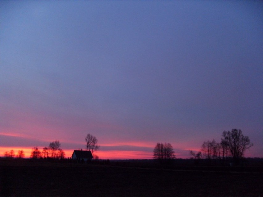 Wschód Słońca nad Narwią