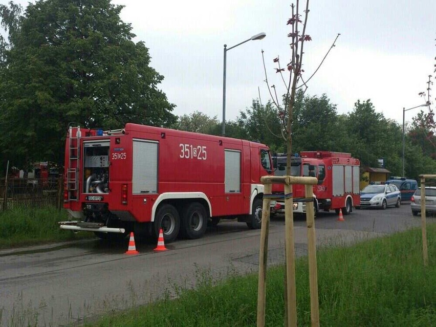 Pożar w Częstochowie