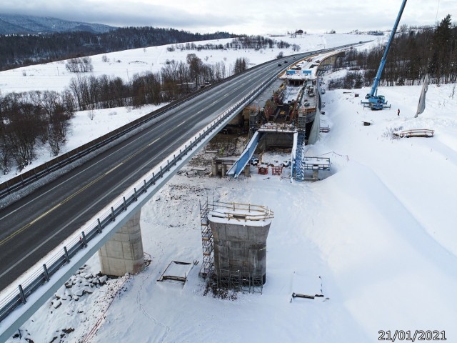 Budowa ekspresowej zakopianki S7