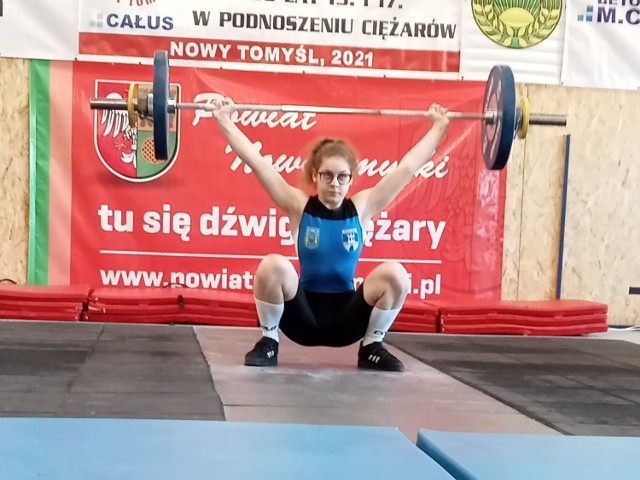 Zuzanna Ślipek zdobył złoty medal.