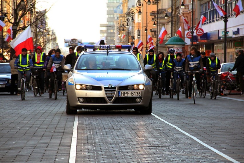 Rowerowa Masa Niepodległości 2011