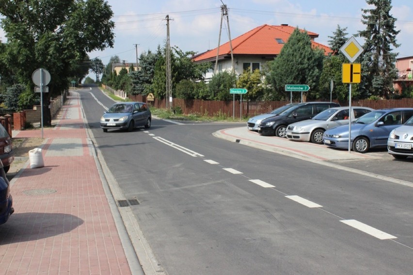 Wyremontowano drogę Ceków - Lisków