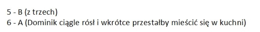 Sprawdzian Trzecioklasisty 2014. Testy, Arkusze, Odpowiedzi