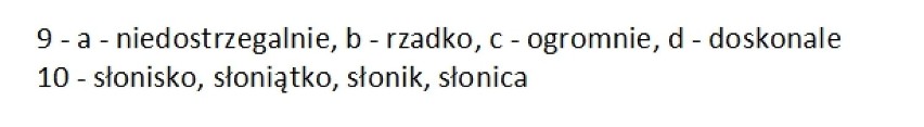 Sprawdzian Trzecioklasisty 2014. Testy, Arkusze, Odpowiedzi