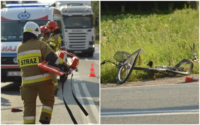 Śmiertelny wypadek na DK 62