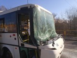 Chorzów. Wypadek autobusu na ulicy Batorego. Tworzą się ogromne korki - zobacz zdjęcia