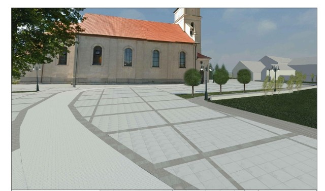 Rewitalizacja centrum Sępólna rozpocznie się 14 września od ulic Farnej, Kościelnej i placu przy kościele