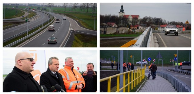 Po otwarciu obwodnicy Inowrocławia mieszkańcy Markowic zostali odcięci od szybkiego dojazdu do Strzelna. Pielgrzymi mieli również problemy z dotarciem do markowickiego sanktuarium. Od dziś jednym i drugim będzie łatwiej. 

W lipcu 2017 roku otwarto obwodnicę Inowrocławia. Projekt nie zakładał zjazdów i wjazdów w Markowicach (gmina Strzelno). Mieszkańcy wsi nie mieli problemów z dotarciem do Inowrocławia. Korzystali bowiem z dotychczasowej drogi krajowej. Zostali jednak odcięci od szybkiej komunikacji ze Strzelnem. Chcąc dotrzeć do miasteczka musieli korzystać z wąskiej, krętej i dużo dłuższej drogi przez Wymysłowice. 

Mieszkańcy Markowic przeciwko takiemu rozwiązaniu protestowali już kilka lat temu. Zjazdów i wjazdów w Markowicach domagali się również proboszczowie miejscowej parafii: najpierw ks. Aleksander Doniec, a potem ks. Jacek Dziel. Przekonywali bowiem, iż bez tych udogodnień liczba pielgrzymów odwiedzających markowickie sanktuarium będzie spadać. 

- Jeszcze przed otwarciem 19-kilometrowej obwodnicy miasta podpisaliśmy aneks do umowy na roboty uzupełniające, które obejmowały realizację robót w miejscowości Markowice - tłumaczy Tomasz Okoński, rzecznik prasowy oddziału bydgoskiego Generalnej Dyrekcji Dróg Krajowych i Autostrad. 

Dziś uroczyście otwarto w Markowicach dwie łącznice i rondo. Umożliwiają one zjazd z obwodnicy dla jadących od strony Strzelna oraz wyjazd ze wsi dla chcących dotrzeć do miasteczka. Komunikacja Markowic z Inowrocławiem odbywa się tak jak dotychczas - starą droga krajową przez Tupadły. 

- Bardzo się cieszymy, że dziś realizowane jest zarówno oczekiwanie społeczne, jak i księdza proboszcza, który o te inwestycję bardzo zabiegał już kilka lat temu. Nowe rozwiązanie komunikuje mieszkańców z obwodnicą Inowrocławia oraz pozwala im na lepsze połączenie z centrum gminy, czyli ze Strzelnem - podkreślał wojewoda Mikołaj Bogdanowicz. 

Jarosław Gołębiewski, dyrektor bydgoskiego oddziału GDDKiA, przypomniał, że pierwotny projekt obwodnicy Inowrocławia nie zakładał tych zjazdów. Protesty mieszkańców uwzględniono, ale w czasie, w którym zmian do projektu już nie można było wprowadzić. Prace udało się zakończyć dopiero teraz. 

- Oprócz tego, że skomunikowaliśmy Markowice z obwodnicą Inowrocławia i ze Strzelnem, umożliwiamy również łatwiejszy dojazd pielgrzymów do sanktuarium. Ksiądz kustosz zabiegał o to bardzo. Cieszę się, że mogliśmy te prośby spełnić - mówił Jarosław Gołębiewski. 

Ks. Jacek Dziel podkreślił, że nie tylko pielgrzymi, ale i mieszkańcy parafii będą mieli teraz łatwiejszy dostęp do kościoła. - To rozwiązanie komunikacyjne pomaga nie tylko pielgrzymom, ale i turystom odkryć to wyjątkowe miejsce, najstarszą wioskę w Polsce i kościół, który nazywany jest perłą baroku na Kujawach. Można tutaj poznawać dziedzictwo naszego narodu, uczestniczyć w festiwalach muzyki organowej oraz zobaczyć pamiątki, jakie tutaj zgromadziliśmy - mówił ks. Jacek Dziel. 

Nowe rozwiązanie komunikacyjne w Markowicach kosztowało 6 milionów złotych. 

