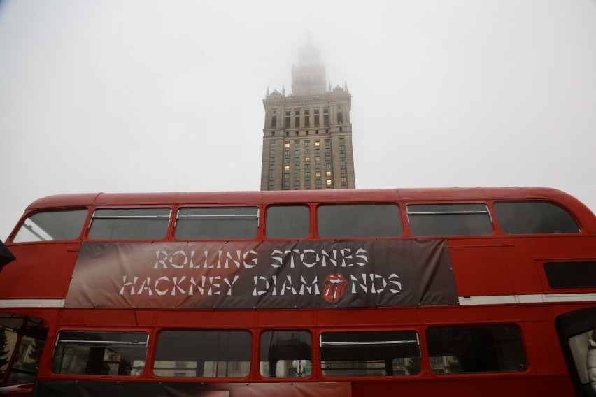 The Rolling Stones promują nowy album w Warszawie. Trwa...