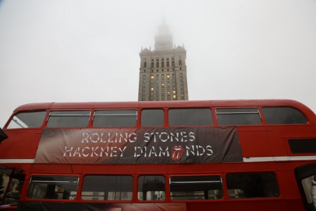 The Rolling Stones promują nowy album w Warszawie. Trwa niecodzienna akcja