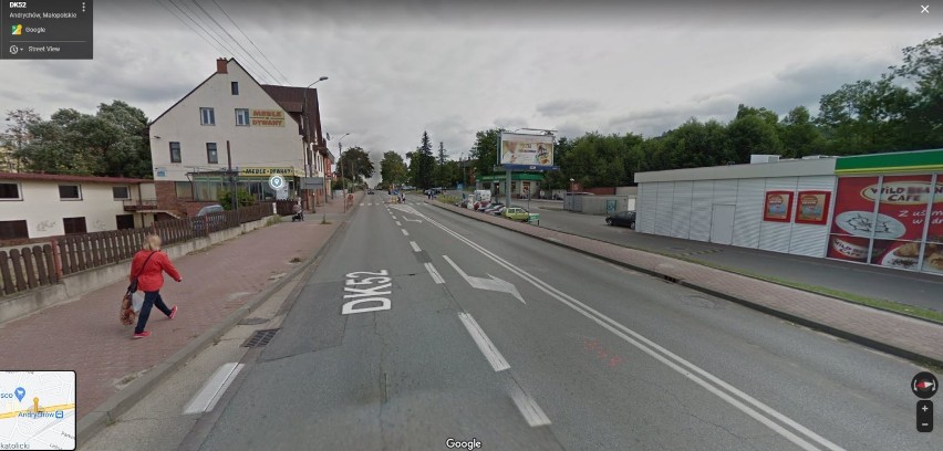 Ulica Krakowska w Andrychowie
To także fragment drogi...