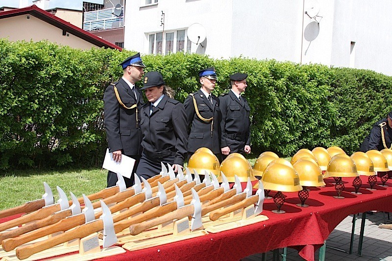 Sławno strażacy. Powiatowe Obchody Dnia Strażaka w Sławnie
