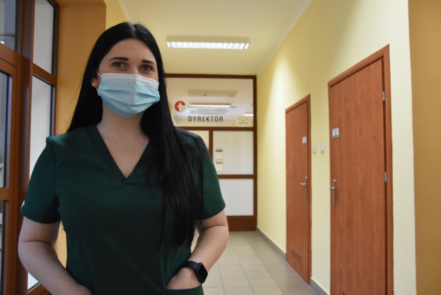 Rybnik: dr Olena Hlazkova z Ukrainy wspiera rodaków zgłaszających się do szpitala