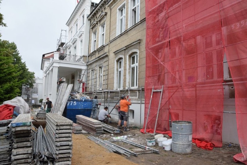 Kościan. Remont budynku starostwa kończy się