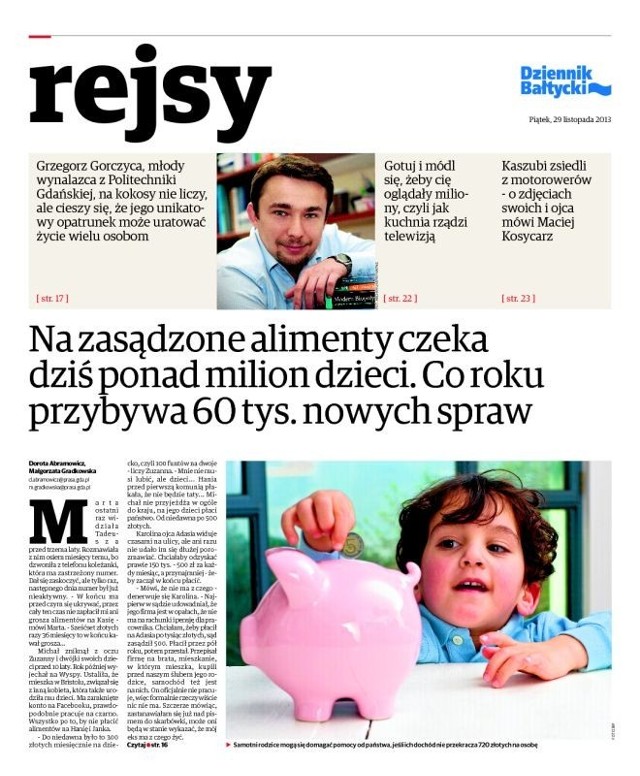 Magazyn "Rejsy" z 29 listopada 2013 r.