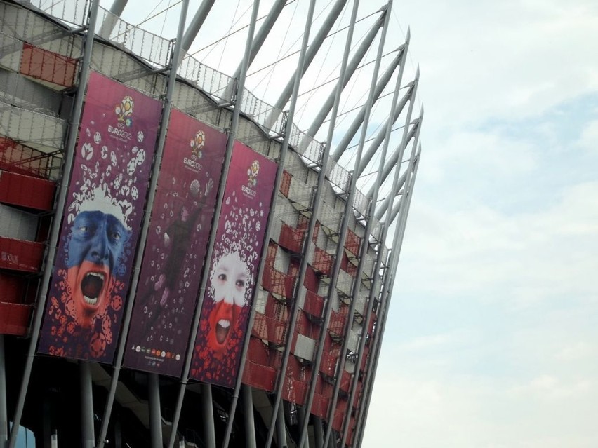 Największa polska arena Euro 2012 z bocznej strony