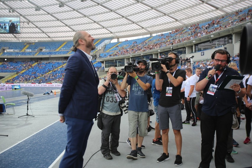 Memoriał Kusocińskiego na Stadionie Śląskim z oberwaniem...