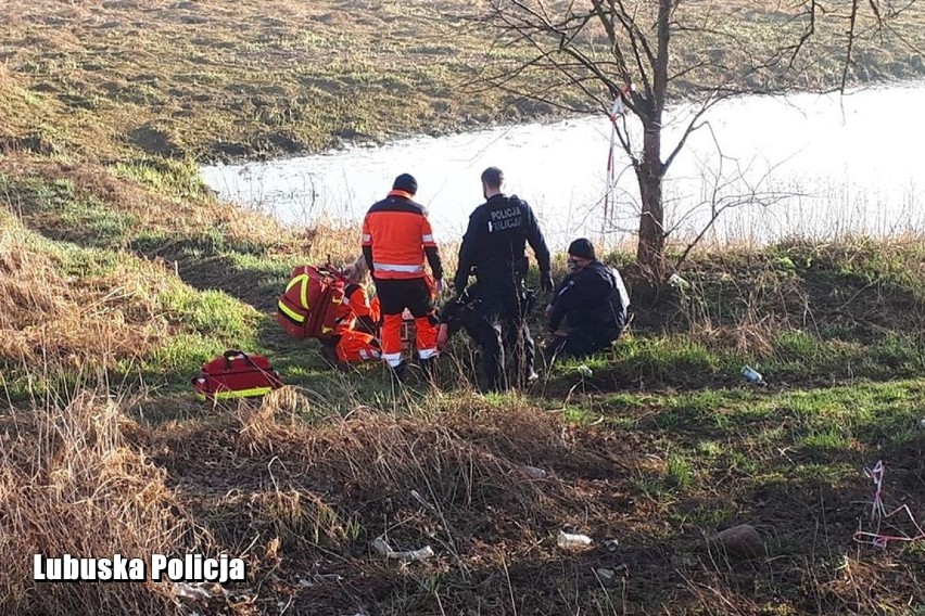 Policjanci z Krosna Odrzańskiego w porę ruszyli na pomoc i...