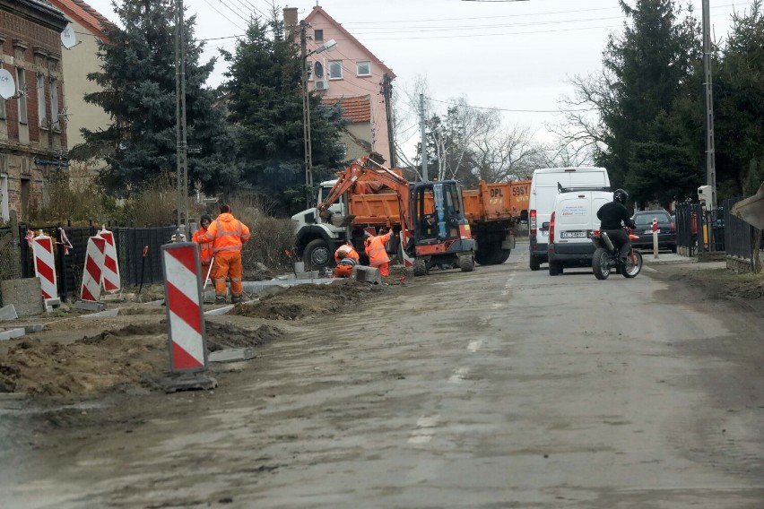 Remont fragmentu ulicy Pątnowskiej w Legnicy, zobaczcie aktualne zdjęcia
