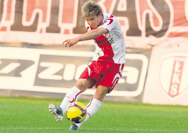 Jakub Kosecki zdobył już w tym sezonie dwa gole dla drużyny ŁKS
