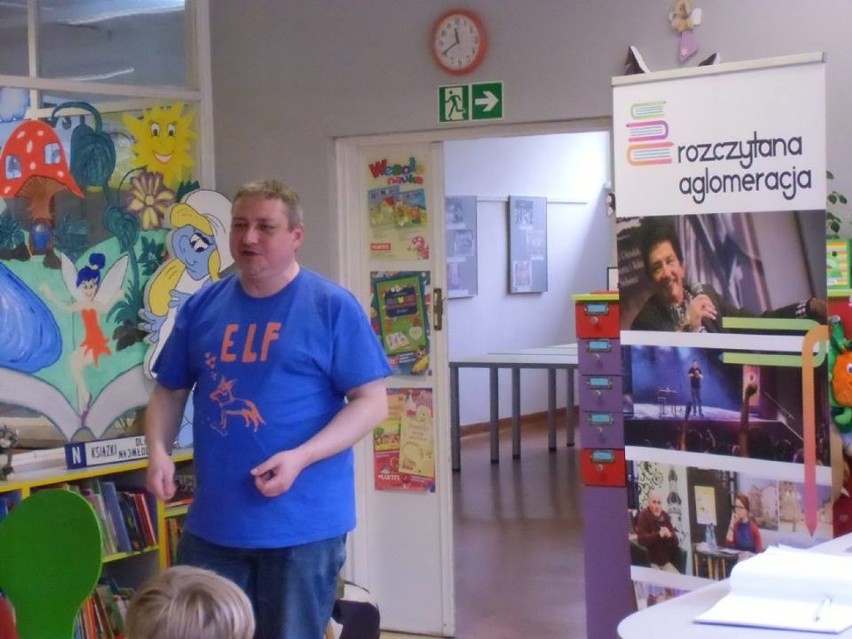 Syców: Spotkanie z Marcinem Pałaszem w bibliotece