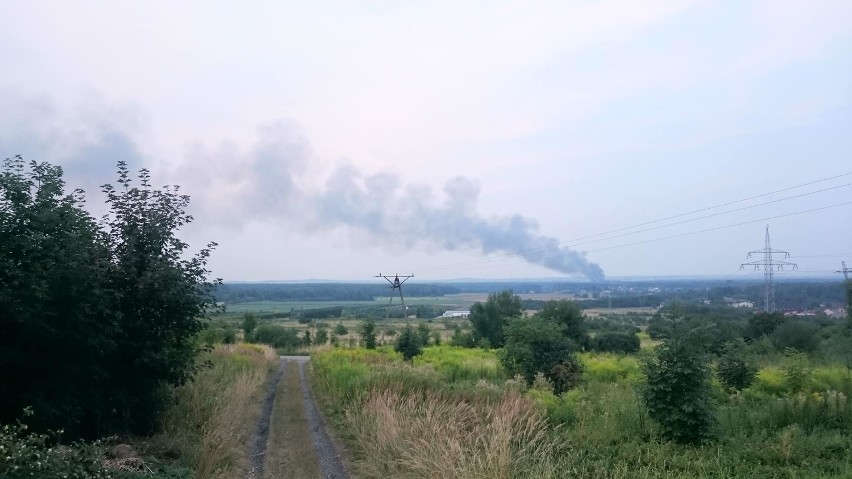 Pożar w Zawierciu