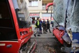 Katowice: wypadek tramwajów. Są ranni [zdjęcia,wideo]
